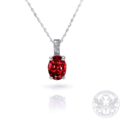 Златна висулка с Рубин 1.81ct. и Диаманти 0.03ct- BR2331