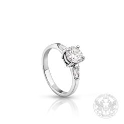 Годежен пръстен с Диамант 0.85ct. и брилянти 0.30ct. BR4656
