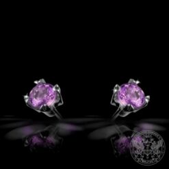 Златни обеци с Шпинел -1,20 ct. BR8139