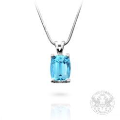 Медальон с Аквамарин - 13,03 ct. BR659