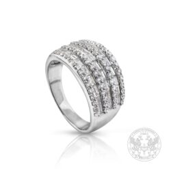 Дамски пръстен-халка с 1.48ct. диаманти BR6173