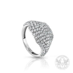 Златен пръстен 18к с множество Диаманти 1.30ct.- BR7773