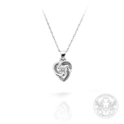 Златен медальон с Диамант - 0,35 ct. BR104
