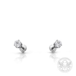 Класически модел дамски обеци с диаманти 0.88ct.