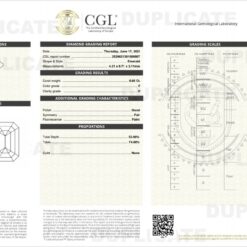 Alternative view of Годежен пръстен с диамант 0.85ct. и странични брилянти от бяло злато BR7831CGL