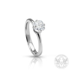 Годежен пръстен, бяло злато с Диамант 0,90ct. BR6115 GIA